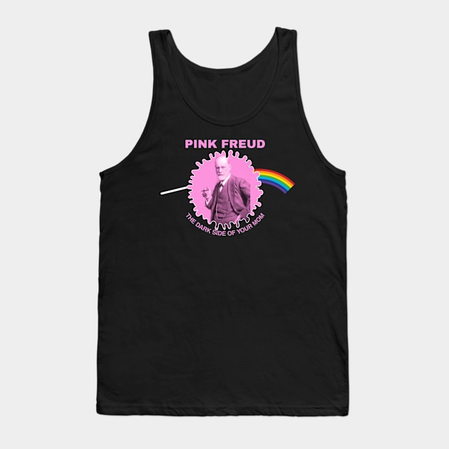 pink freud Tank Top by ERRAMSHOP